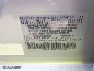 2015 Nissan Sentra SV with VIN 3N1AB7AP7FY335082, listed as a IAAI auction lot 40919575 with 98,681 mi miles. Bid and sale history available at carsss.com. Image 9.