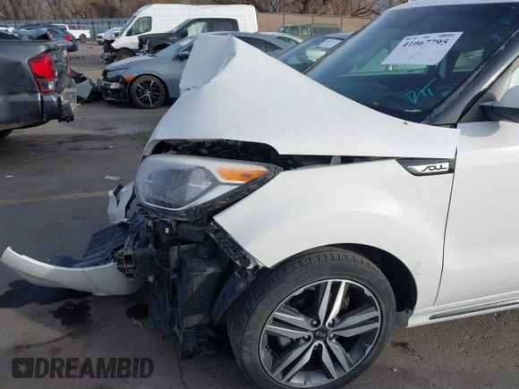 2016 Kia Soul + with VIN KNDJP3A56G7385318, listed as a IAAI auction lot 41067795 with 44,515 mi miles and . Bid and sale history available at DreamBid. Image 6.