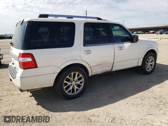 2015 Ford Expedition Limited with VIN 1FMJU1KT8FEF03272, listed as a Copart auction lot 47876325 with 151,475 mi miles and Salvage title. Bid and sale history available at DreamBid. Image 3.
