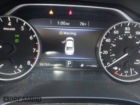 2018 Nissan Maxima SL with VIN 1N4AA6AP1JC400557, listed as a IAAI auction lot 42094626 with 96,764 mi miles and . Bid and sale history available at DreamBid. Image 7.