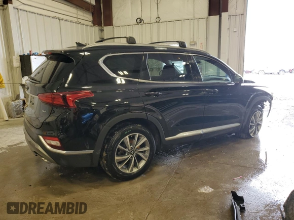 2020 Hyundai Santa Fe SEL with VIN 5NMS3CAD3LH208526, listed as a Copart auction lot 51529395 with 103,569 mi miles and Salvage Title. Bid and sale history available at carsss.com. Image 3.
