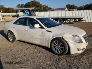 2009 Cadillac CTS RWD w/1SB with VIN 1G6DU57V090104282, listed as a Copart auction lot 78025664 with 72,897 mi miles and Salvage Title. Bid and sale history available at carsss.com. Image 4.
