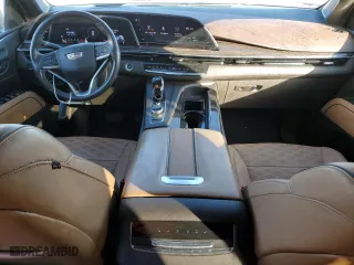 2021 Cadillac Escalade Premium Luxury with VIN 1GYS4CKL6MR263319, listed as a Copart auction lot 87950385 with 40,348 mi miles and Clean Title. Bid and sale history available at carsss.com. Image 8.