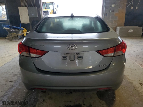 2013 Hyundai Elantra GLS PZEV with VIN KMHDH4AE3DU941450, listed as a Copart auction lot 87053954 with 139,640 mi miles and Salvage Title. Bid and sale history available at carsss.com. Image 6.