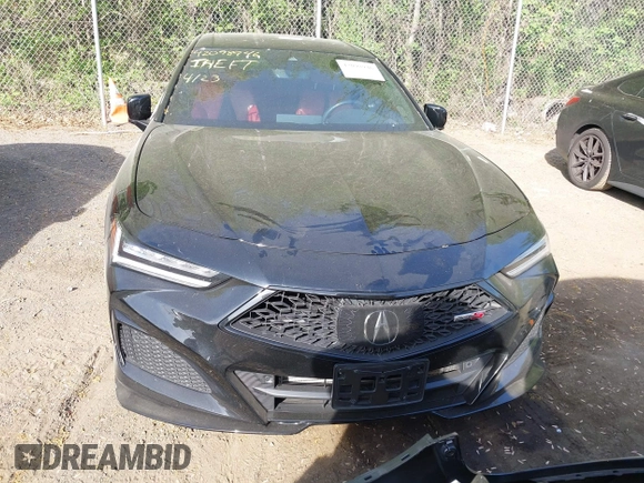 2023 Acura TLX Type S with VIN 19UUB7F91PA004042, listed as a IAAI auction lot 42098946 with Not Provided miles and . Bid and sale history available at DreamBid. Image 12.