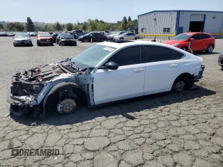 2024 Honda Accord Sport с VIN 1HGCY2F5XRA027509, выставлен на аукционе Copart как лот 61253035 с пробегом 42 399 миль миль и Списание • Salvage title. История ставок и продаж доступна на DreamBid. Изображение 1.