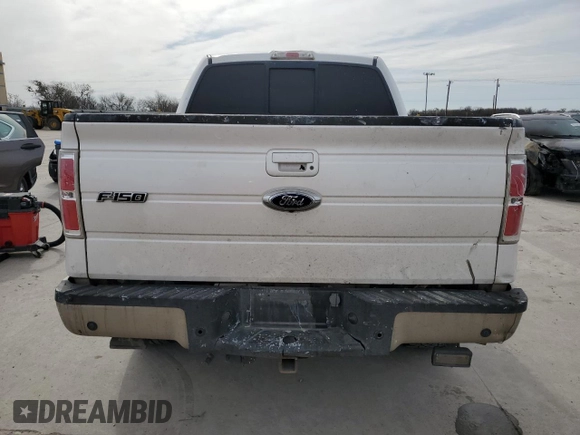 2010 Ford F-150 XL with VIN 1FTFW1CV0AFC10571, listed as a Copart auction lot 47858595 with 289,180 mi miles and Salvage Title. Bid and sale history available at carsss.com. Image 6.