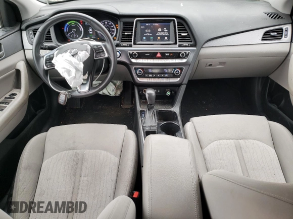 2018 Hyundai Sonata Hybrid SE with VIN KMHE24L30JA079805, listed as a Copart auction lot 51256624 with 80,539 mi miles and Salvage Title. Bid and sale history available at carsss.com. Image 8.