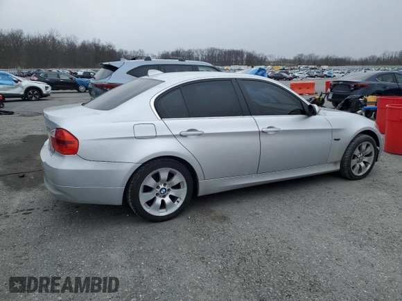 2006 BMW 3 Series 330xi with VIN WBAVD33536KL51465, listed as a Copart auction lot 45988345 with 178,874 mi miles and Salvage Title. Bid and sale history available at carsss.com. Image 3.