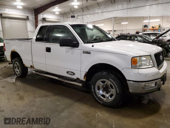 2005 Ford F-150 XLT with VIN 1FTPX14565NA13965, listed as a Copart auction lot 59012165 with 190,684 mi miles and Clean title. Bid and sale history available at DreamBid. Image 4.