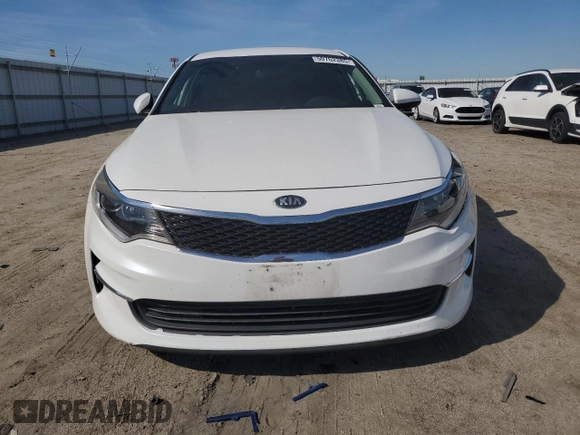 2018 Kia Optima S with VIN 5XXGT4L33JG258886, listed as a Copart auction lot 50762385 with 91,982 mi miles and Salvage title. Bid and sale history available at DreamBid. Image 5.