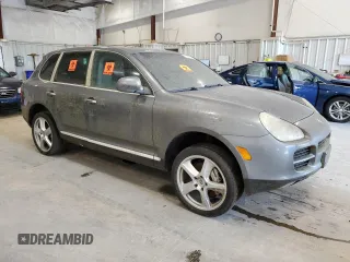 2004 Porsche Cayenne S with VIN WP1AB29P24LA69737, listed as a Copart auction lot 59908245 with Not provided miles and Clean title. Bid and sale history available at DreamBid. Image 4.