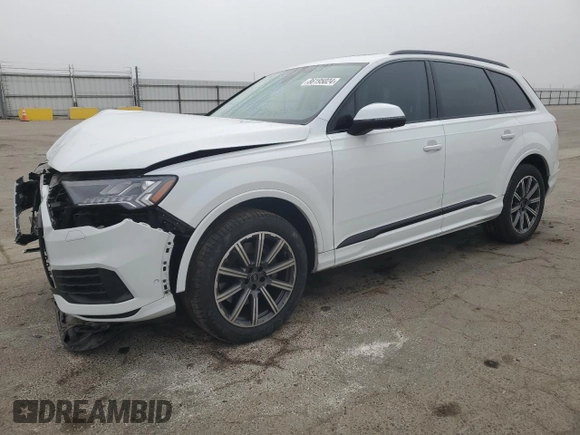 2024 Audi Q7 Premium Plus with VIN WA1LCBF72RD005379, listed as a Copart auction lot 86195024 with 17,895 mi miles and Salvage Title. Bid and sale history available at carsss.com. Image 1.