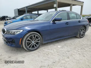 2020 BMW 3 Series 330i xDrive with VIN 3MW5R7J03L8B20336, listed as a Copart auction lot 59963065 with 24,495 mi miles and Salvage title. Bid and sale history available at DreamBid. Image 1.