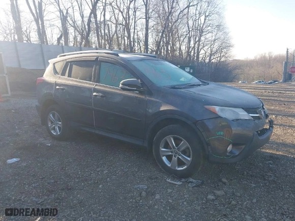 2015 Toyota RAV4 XLE with VIN 2T3RFREV7FW350597, listed as a IAAI auction lot 41957463 with 108,528 mi miles. Bid and sale history available at carsss.com. Image 1.