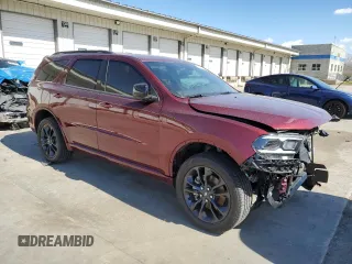 2023 Dodge Durango GT с VIN 1C4RDJDGXPC656255, выставлен на аукционе Copart как лот 49725595 с пробегом 10 696 миль миль и Списание • Salvage title. История ставок и продаж доступна на DreamBid. Изображение 4.