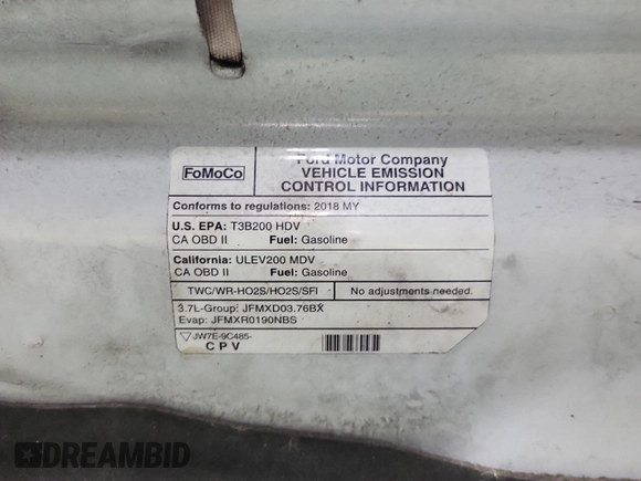 2018 Ford Transit with VIN 1FTYE1CM2JKB28142, listed as a IAAI auction lot 42227496 with 105,704 mi miles and . Bid and sale history available at DreamBid. Image 2.