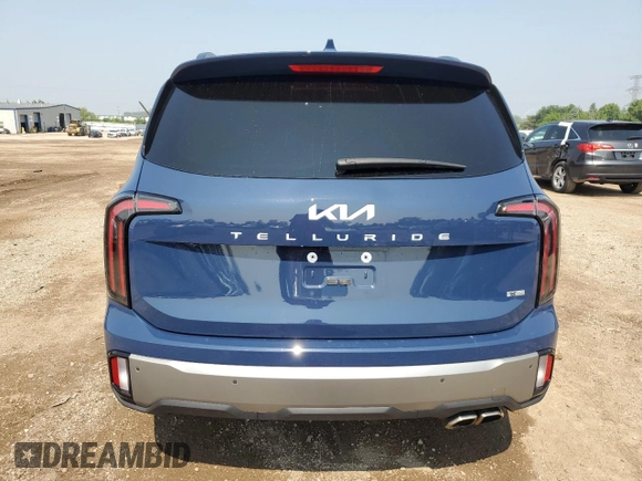 2023 Kia Telluride SX X-Pro with VIN 5XYP5DGC5PG333354, listed as a Copart auction lot 59711365 with Not provided miles and Non repairable. Bid and sale history available at DreamBid. Image 6.
