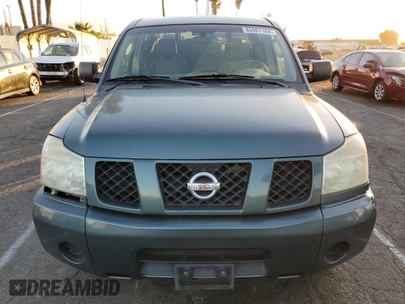 2005 Nissan Titan SE with VIN 1N6AA07A55N557591, listed as a Copart auction lot 85991164 with 176,809 mi miles and Salvage Title. Bid and sale history available at DreamBid. Image 5.