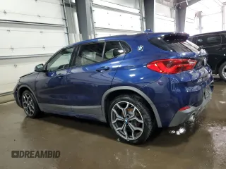 2020 BMW X2 xDrive28i with VIN WBXYJ1C03L5N94692, listed as a Copart auction lot 48140135 with 49,586 mi miles and Salvage Title. Bid and sale history available at carsss.com. Image 2.