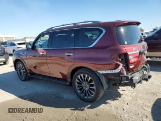 2023 Nissan Armada Platinum z VIN JN8AY2DB8P9830319, wystawiony jako Copart lot #76364214 z przebiegiem 39 534 mil mil oraz Szkoda całkowita • Salvage title. Historia ofert i sprzedaży dostępna na DreamBid. Obrazek 2.