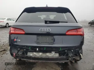 2018 Audi SQ5 Prestige with VIN WA1C4AFY9J2055843, listed as a Copart auction lot 84632594 with 46,838 mi miles and Salvage Title. Bid and sale history available at DreamBid. Image 6.