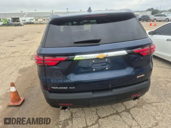 2022 Chevrolet Traverse LS with VIN 1GNEVLKW4NJ100587, listed as a IAAI auction lot 42623761 with 71,190 mi miles and . Bid and sale history available at DreamBid. Image 30.