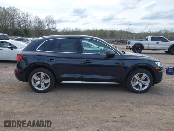 2019 Audi Q5 Premium Plus with VIN WA1BNAFY9K2144483, listed as a IAAI auction lot 41898239 with 54,676 mi miles. Bid and sale history available at carsss.com. Image 13.