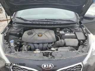 2015 Kia Forte LX with VIN KNAFK4A60F5432370, listed as a Copart auction lot 49144205 with 0 mi miles and Salvage Title. Bid and sale history available at carsss.com. Image 11.