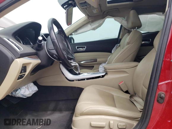 2019 Acura TLX with VIN 19UUB2F3XKA004967, listed as a Copart auction lot 51589345 with 97,325 mi miles and Salvage title. Bid and sale history available at DreamBid. Image 7.