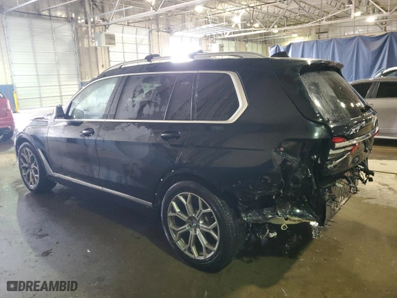 2019 BMW X7 xDrive40i with VIN 5UXCW2C59KL085810, listed as a Copart auction lot 88975505 with 113,891 mi miles and Clean Title. Bid and sale history available at carsss.com. Image 2.