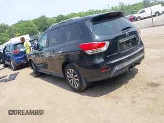 2016 Nissan Pathfinder SL z VIN 5N1AR2MM7GC604846, wystawiony jako IAAI lot #42507502 z przebiegiem 154 262 mil mil oraz . Historia ofert i sprzedaży dostępna na DreamBid. Obrazek 3.