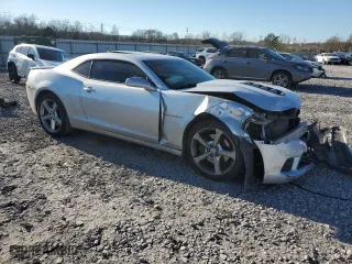 2015 Chevrolet Camaro SS with VIN 2G1FK1EJ4F9266107, listed as a Copart auction lot 86347574 with 56,947 mi miles and Salvage Title. Bid and sale history available at carsss.com. Image 4.