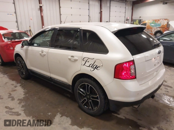 2014 Ford Edge SEL with VIN 2FMDK3J97EBA39728, listed as a IAAI auction lot 41351256 with 178,430 mi miles. Bid and sale history available at carsss.com. Image 3.