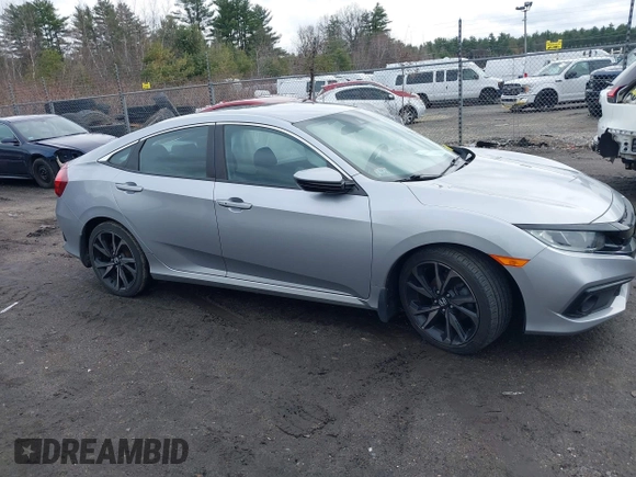 2019 Honda Civic Sport with VIN 2HGFC2F86KH548823, listed as a IAAI auction lot 41898140 with 39,907 mi miles and . Bid and sale history available at DreamBid. Image 13.
