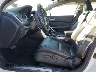 2018 Acura TLX with VIN 19UUB1F39JA002412, listed as a Copart auction lot 41780555 with 140,950 mi miles and Salvage Title. Bid and sale history available at carsss.com. Image 7.