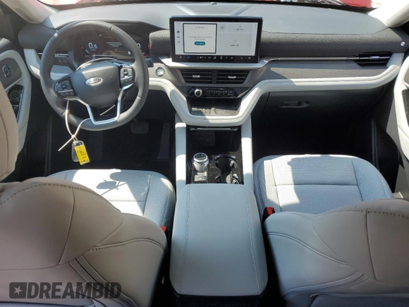 2025 Ford Explorer Platinum с VIN 1FMWK8HCXSGC02495, выставлен на аукционе Copart как лот 62073755 с пробегом 1 042 миль миль и Списание • Salvage title. История ставок и продаж доступна на DreamBid. Изображение 8.