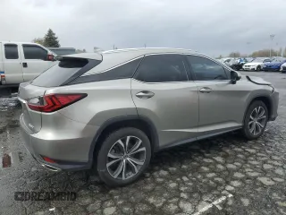 2020 Lexus RX with VIN 2T2HZMAA9LC169513, listed as a Copart auction lot 45373275 with 55,463 mi miles and Salvage Title. Bid and sale history available at carsss.com. Image 3.