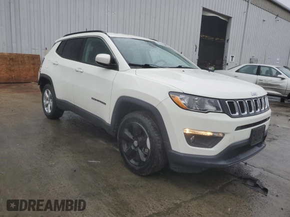 2018 Jeep Compass Latitude z VIN 3C4NJDBB0JT325888, wystawiony jako Copart lot #52000365 z przebiegiem 38 922 mil mil oraz Szkoda całkowita • Salvage title. Historia ofert i sprzedaży dostępna na DreamBid. Obrazek 4.