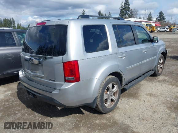 2013 Honda Pilot EX-L with VIN 5FNYF4H71DB041562, listed as a IAAI auction lot 41819184 with 136,014 mi miles and . Bid and sale history available at DreamBid. Image 4.