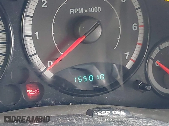 2007 Jeep Liberty Sport with VIN 1J4GL48K57W627023, listed as a IAAI auction lot 41624366 with 155,010 mi miles. Bid and sale history available at carsss.com. Image 7.