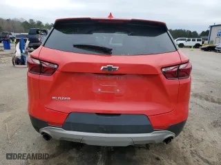 2020 Chevrolet Blazer LT with VIN 3GNKBCR46LS667864, listed as a Copart auction lot 42393635 with 92,756 mi miles and Salvage Title. Bid and sale history available at carsss.com. Image 6.