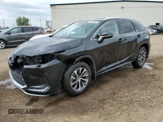 2022 Lexus RX 350 with VIN 2T2HZMDA8NC362041, listed as a Copart auction lot 62393885 with 52,350 mi miles and Salvage title. Bid and sale history available at DreamBid. Image 1.