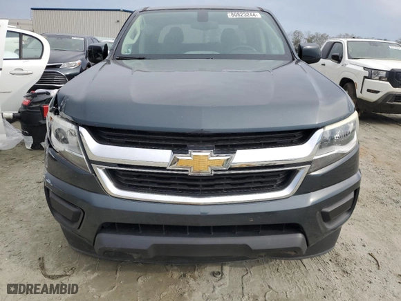 2017 Chevrolet Colorado 2WD WT with VIN 1GCGSBEA0H1244744, listed as a Copart auction lot 80823244 with 64,103 mi miles and Salvage Title. Bid and sale history available at carsss.com. Image 5.
