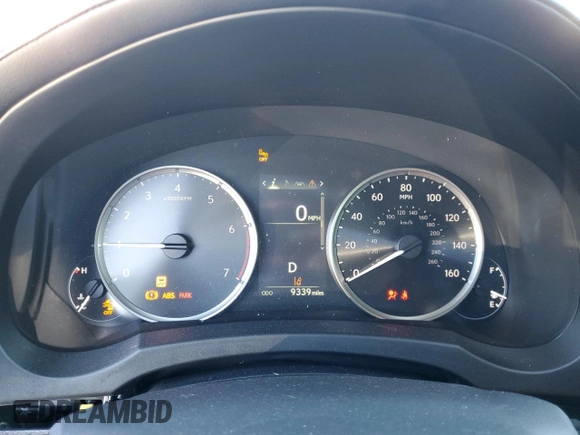 2024 Lexus IS 300 z VIN JTHCA1D20R5129947, wystawiony jako Copart lot #43043795 z przebiegiem 9 339 mil mil oraz Szkoda całkowita • Salvage title. Historia ofert i sprzedaży dostępna na DreamBid. Obrazek 9.