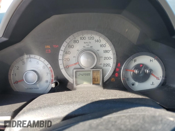 2011 Honda Pilot EX-L with VIN 5FNYF4H55BB507229, listed as a Copart auction lot 47874295 with 242,999 mi miles and Salvage Title. Bid and sale history available at DreamBid. Image 9.