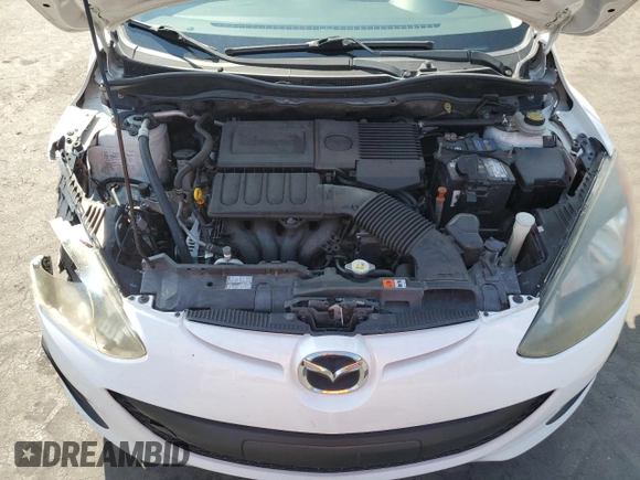 2014 Mazda 2 Sport with VIN JM1DE1KY2E0185624, listed as a Copart auction lot 50622285 with 73,590 mi miles and Salvage Title. Bid and sale history available at carsss.com. Image 11.