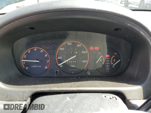 2001 Honda CR-V LX with VIN JHLRD28471S012931, listed as a Copart auction lot 49624395 with 206,957 mi miles and Salvage Title. Bid and sale history available at carsss.com. Image 9.