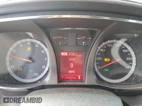 2015 GMC Terrain SLT with VIN 2GKALSEK0F6293257, listed as a Copart auction lot 52886835 with 143,565 mi miles and Clean Title. Bid and sale history available at carsss.com. Image 9.
