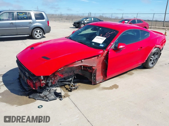 2022 Ford Mustang EcoBoost z VIN 1FA6P8TH1N5101036, wystawiony jako IAAI lot #41629909 z przebiegiem 39 781 mil mil oraz . Historia ofert i sprzedaży dostępna na DreamBid. Obrazek 2.